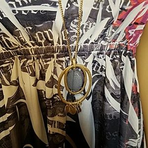 Necklace gold plating beautifull